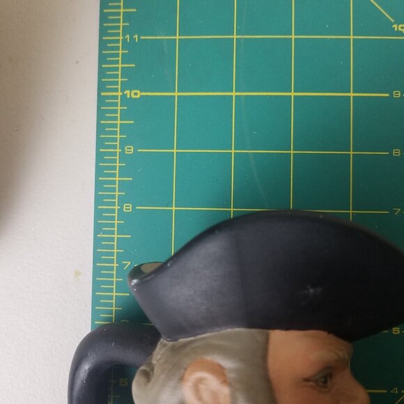 Vntg Toby jugs, Early American settlers, Abraham Whipple, Grace Apgar USA - Picture 13 of 13